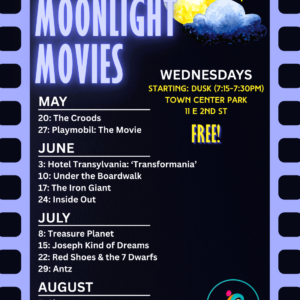 OIB Movies in the Park moonlight movies summer family movies