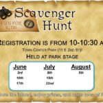 Ocean Isle Beach scavenger hunt summer